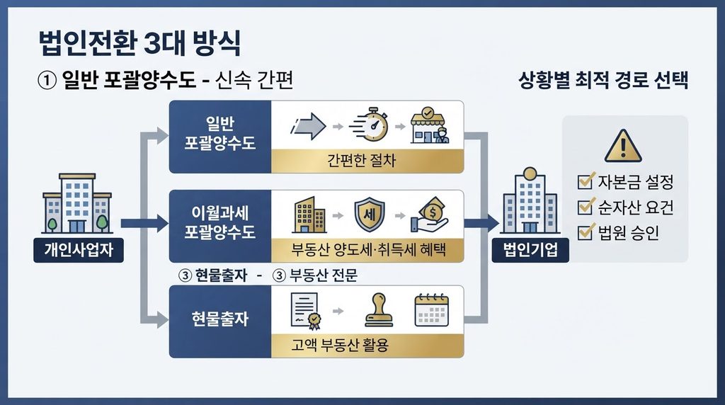 2 성공적인 법인전환을 위해 반드시 체크해야 할 방식과 주의점
