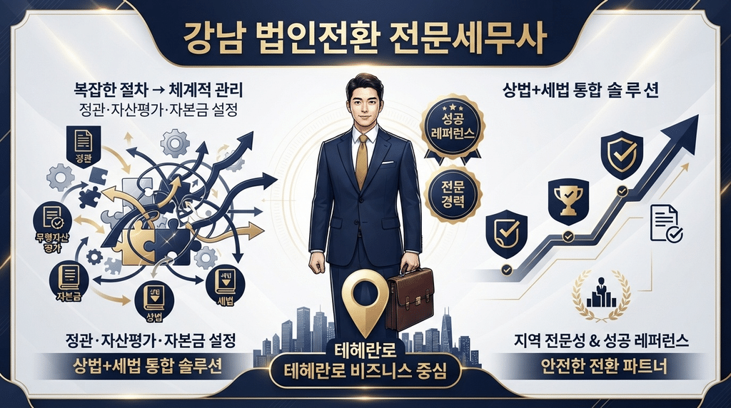 3 복잡한 절차, 경험 많은 강남 법인전환 전문 세무사를 찾아야 하는 이유